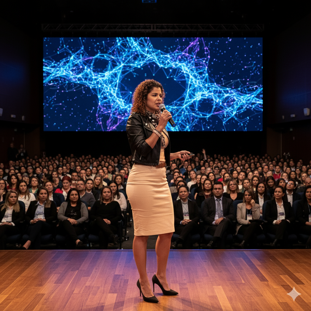 palestrante, mentora